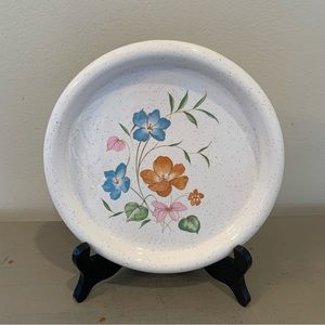 VTG Treasure Craft Pottery Cheese Plate